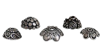 Bead Cap Bali Style 11mm Sterling Silver (1-Pc)